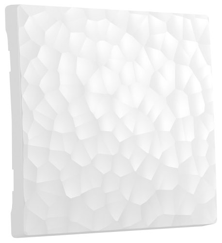 Лицевая панель Werkel Hammer для 1-кл. выключателя белый фото Лицевая панель Werkel Hammer для 1-кл. выключателя белый картинка